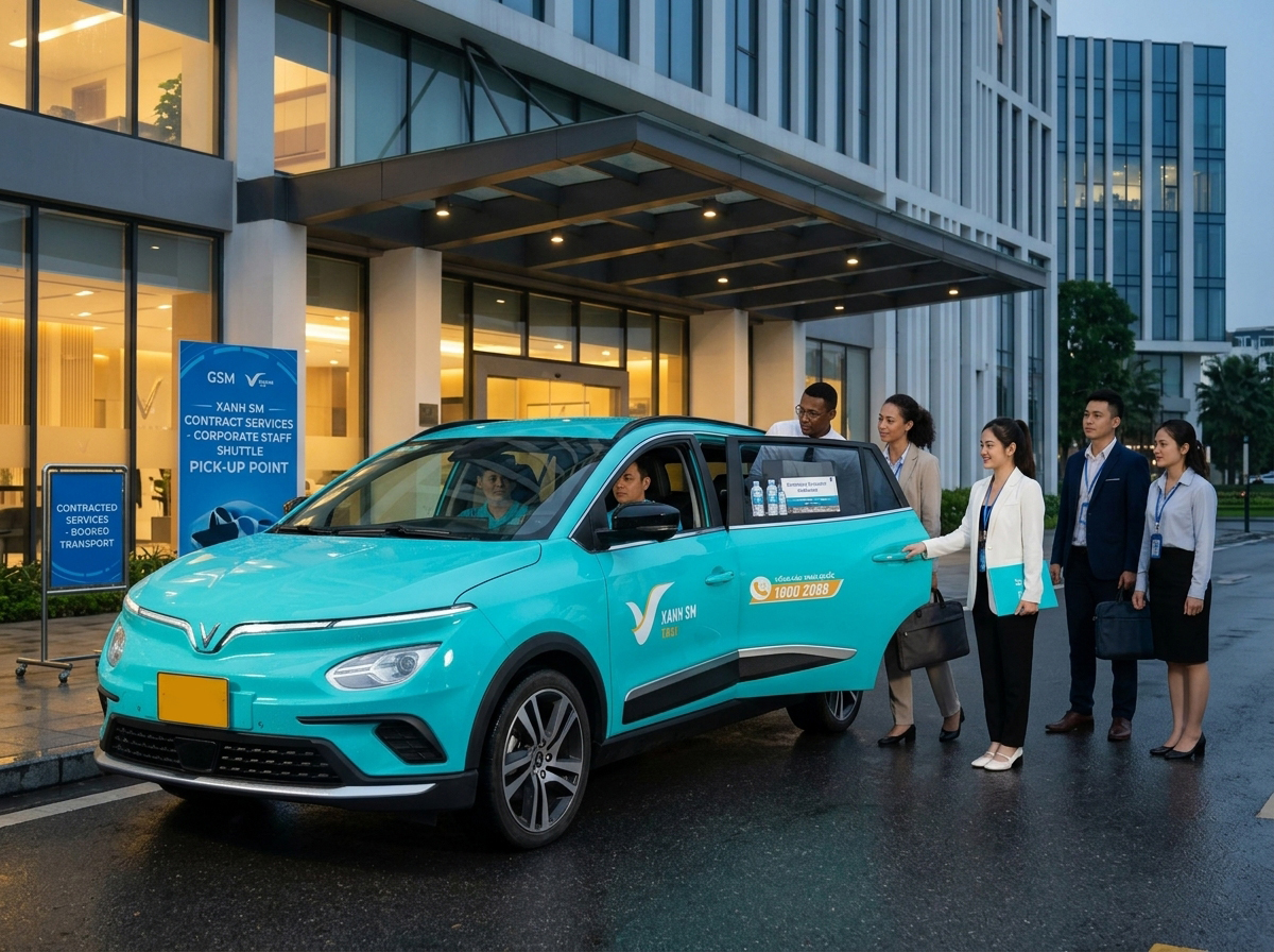 Taxi Xanh Quảng Ngãi Đặt xe taxi hợp đồng Quảng Ngãi