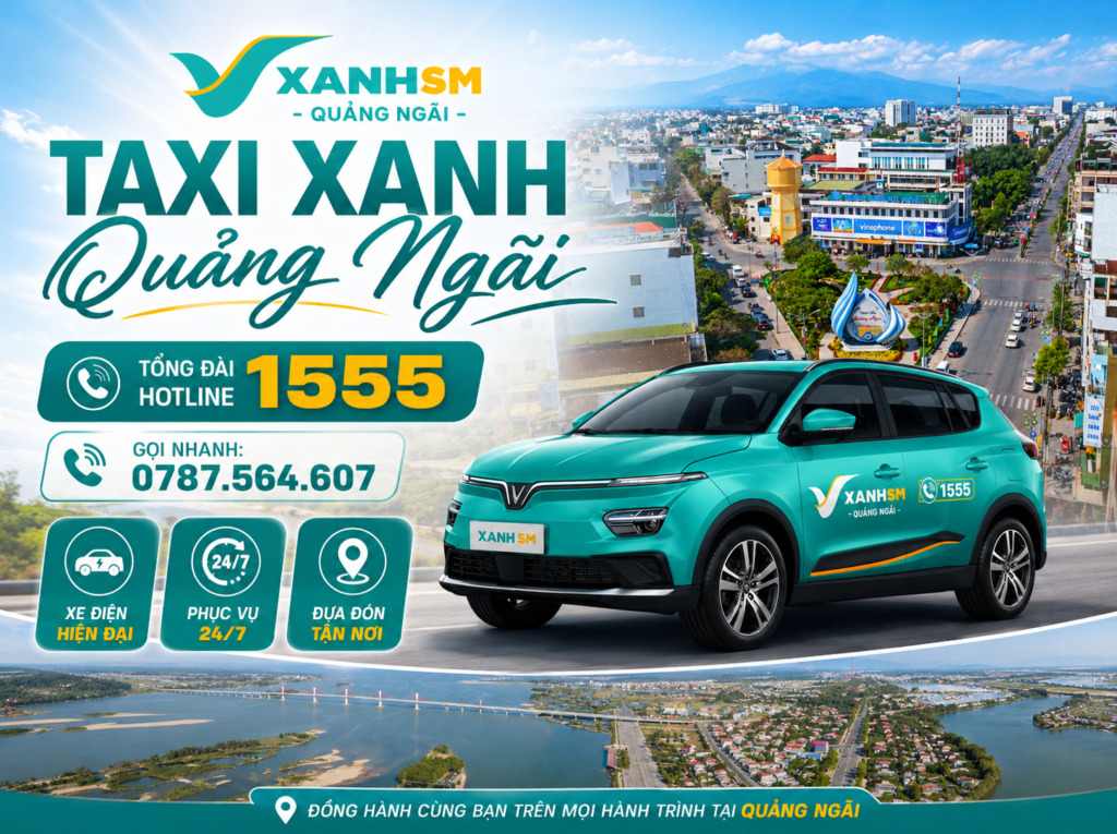 Tổng đài Taxi Xanh SM