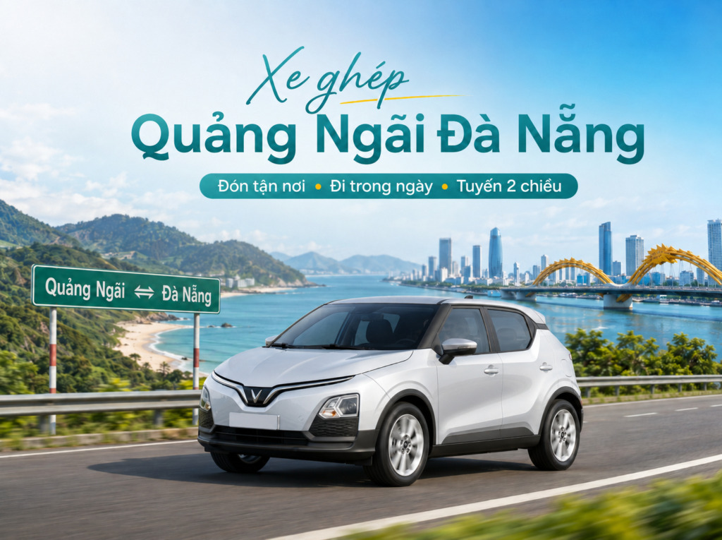 Taxi Xanh Quảng Ngãi Xe Quảng Ngãi Đà Nẵng